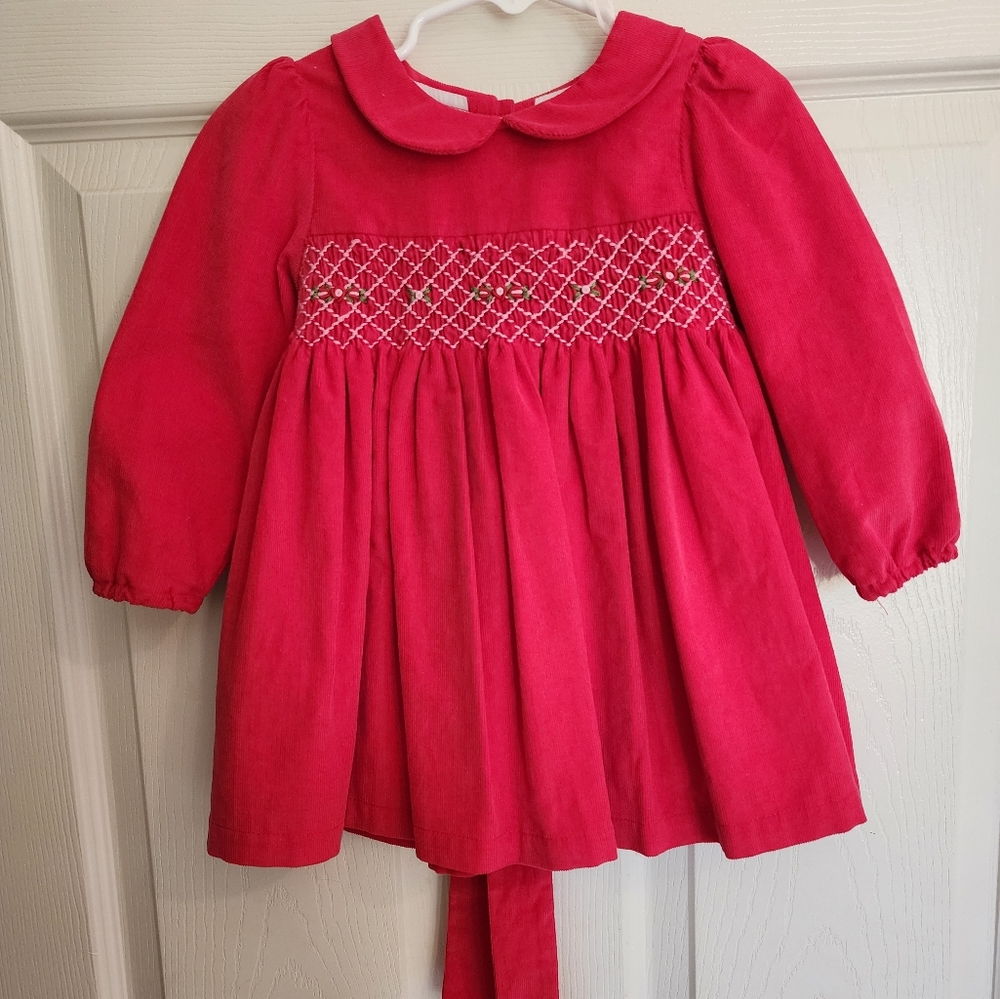 Smocked dress for girl